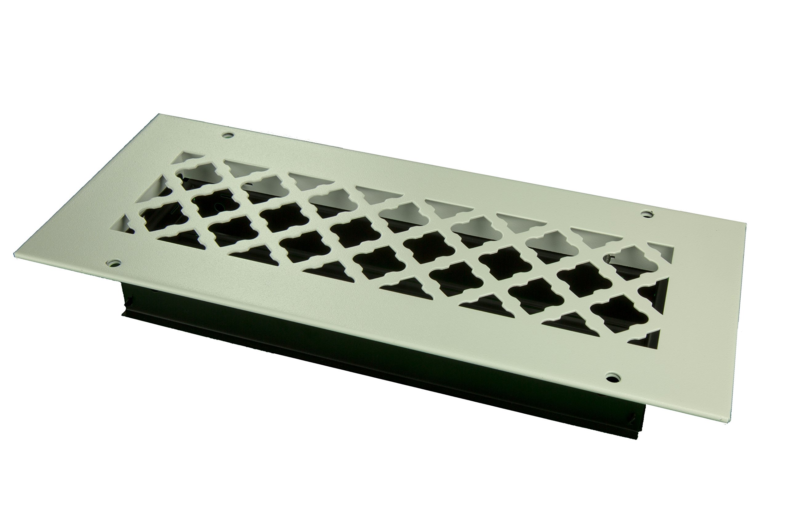 Amazon.com: 4 x 12 白色(可上漆)托斯卡納天花板和掛牆,附阻尼器(6 x